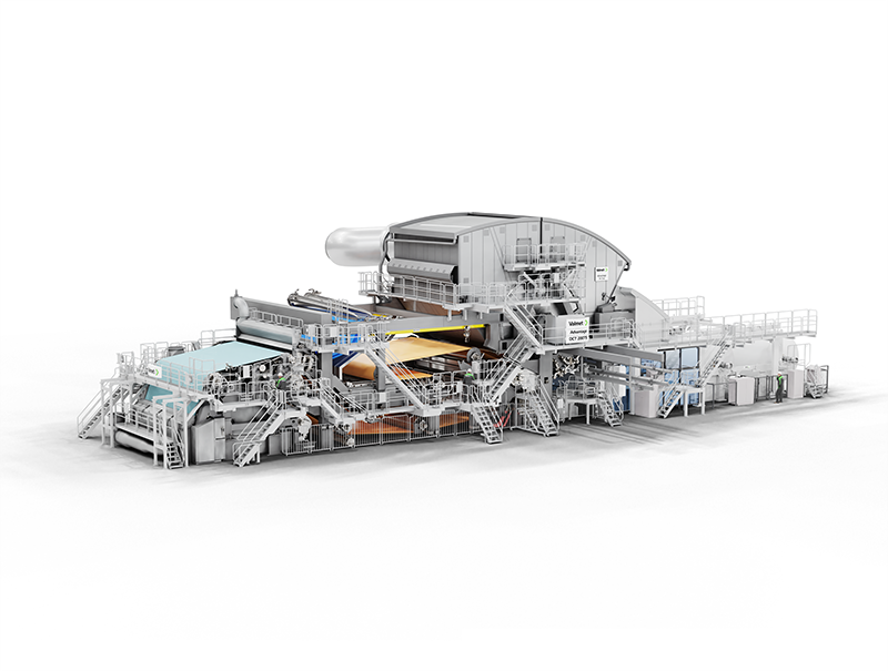 Valmetin suunnittelema pehmopaperilinja