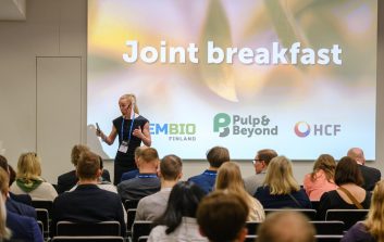 aamiaistilaisuutta – ”Joint-breakfast event with Pulp & Beyond, ChemBio Finland ja Helsinki Chemical